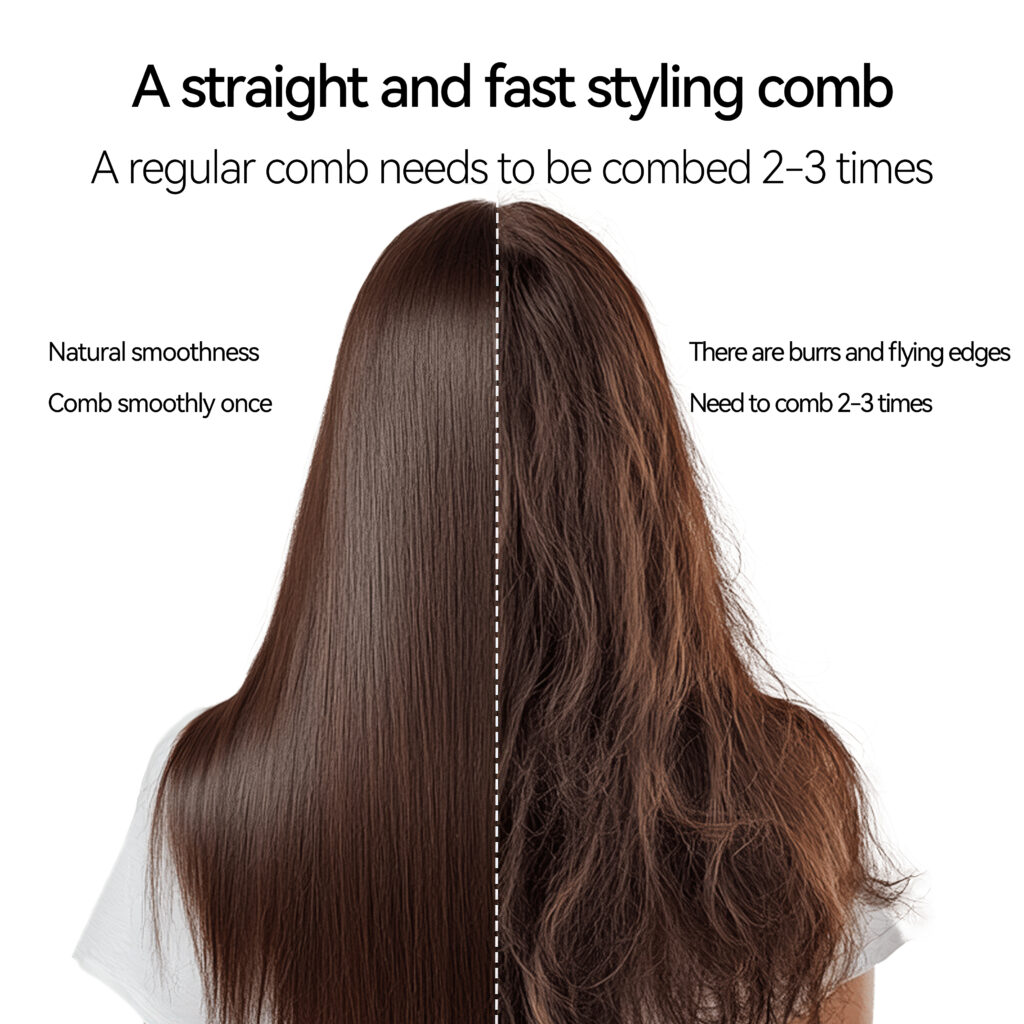 compact ionic straightening brush